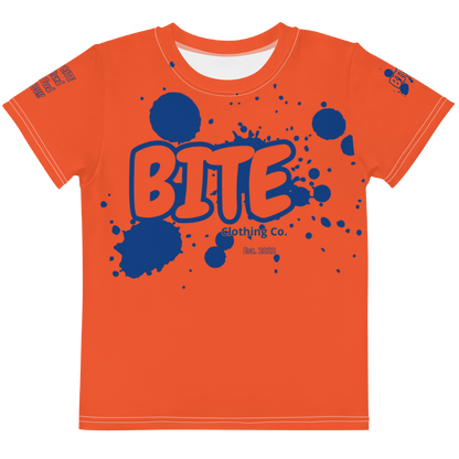 Bite Summer Splash Kids crew neck t-shirt