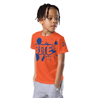 Bite Summer Splash Kids crew neck t-shirt