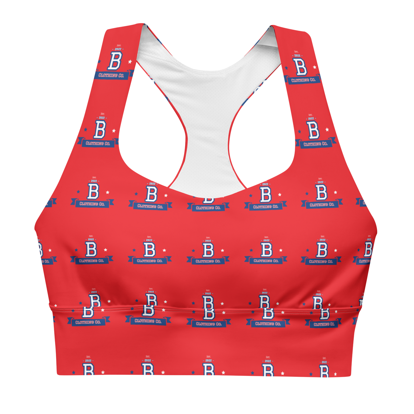 Bite Summer Baseball Longline sports bra