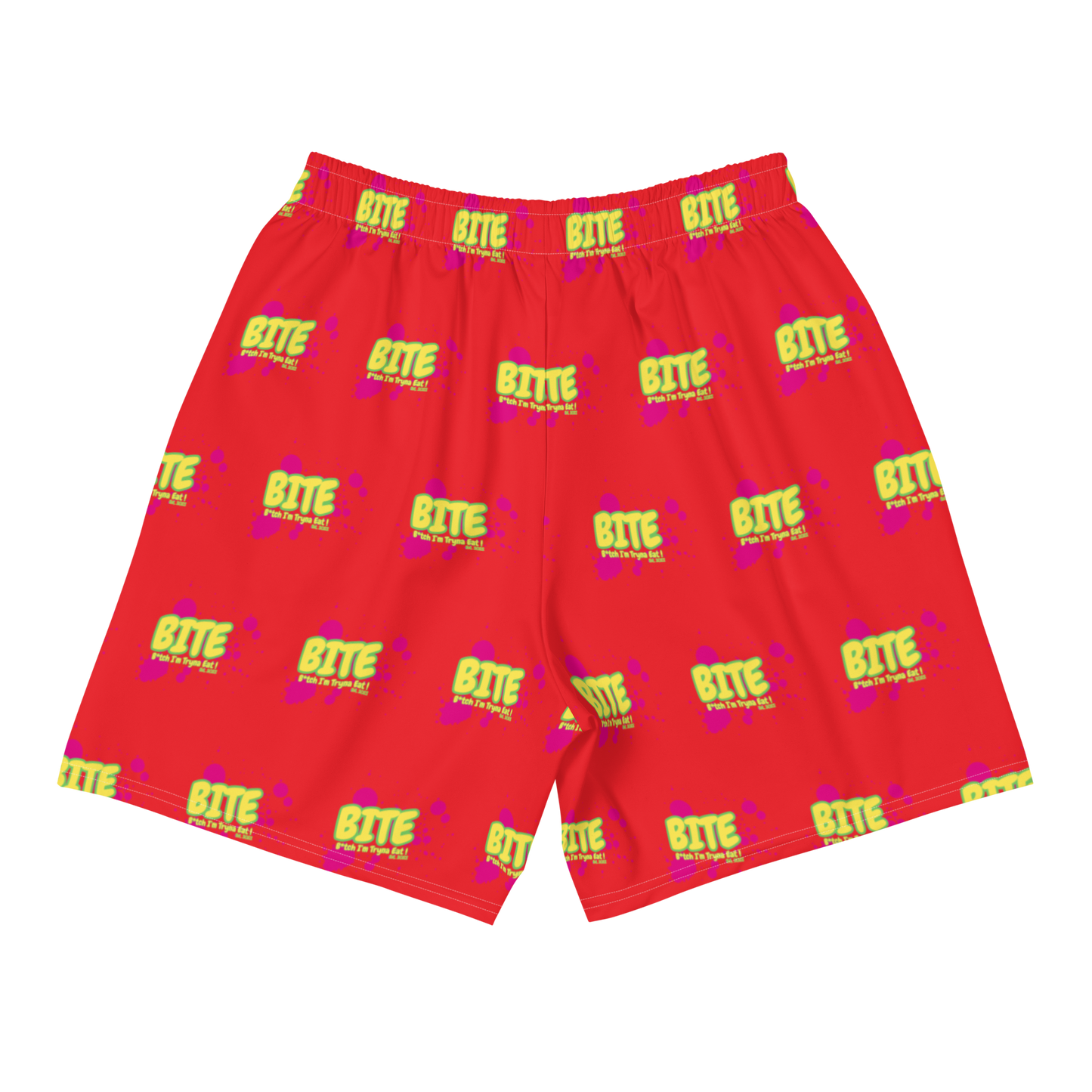 Bite Summer Splash Men's Recycled Athletic Shorts