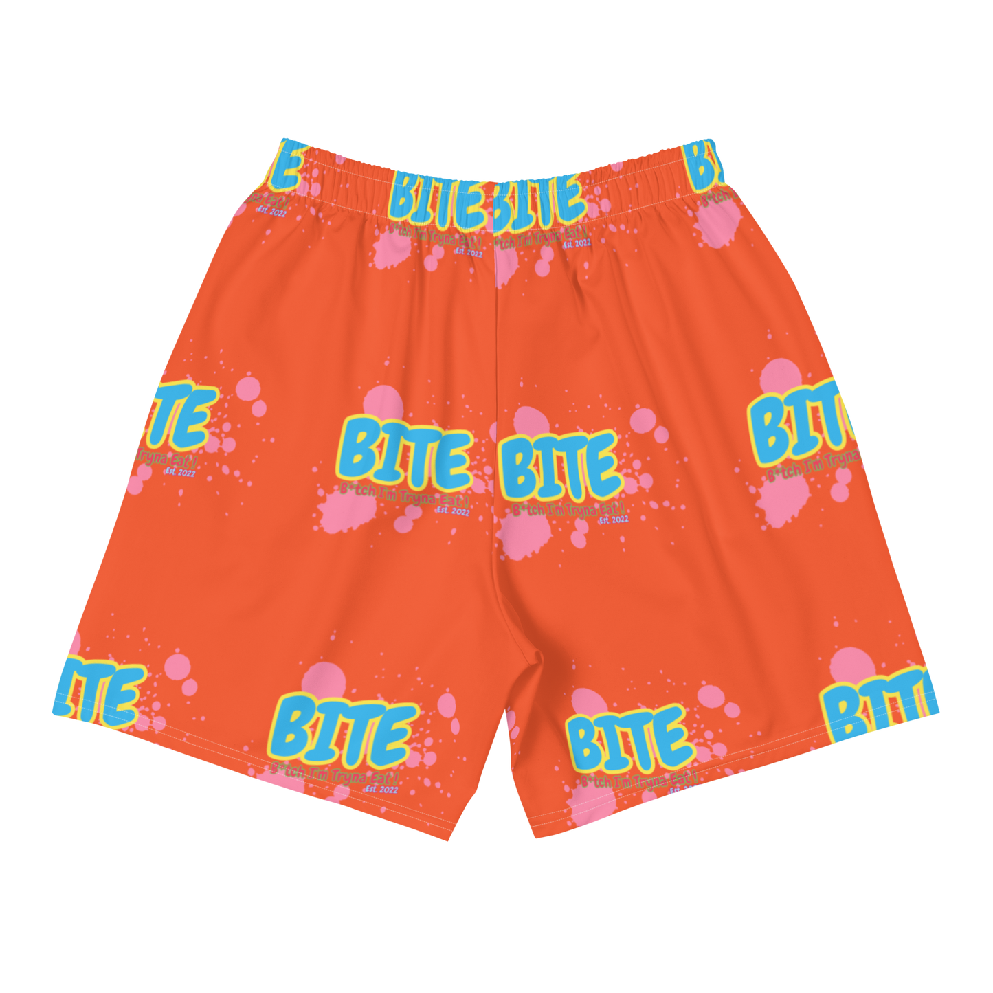 Bite Summer Splash Men's Recycled Athletic Shorts