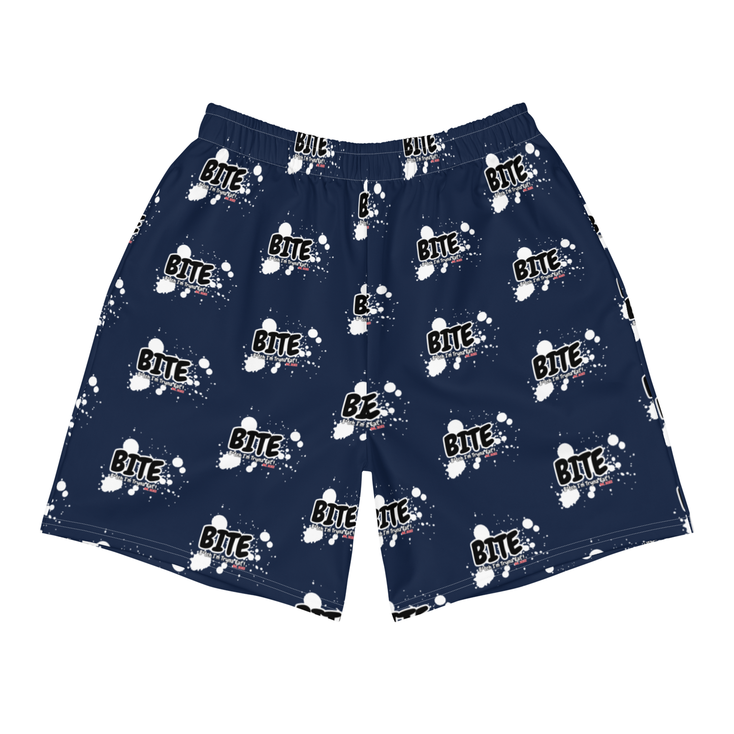 Bite Summer Splash Men's Recycled Athletic Shorts