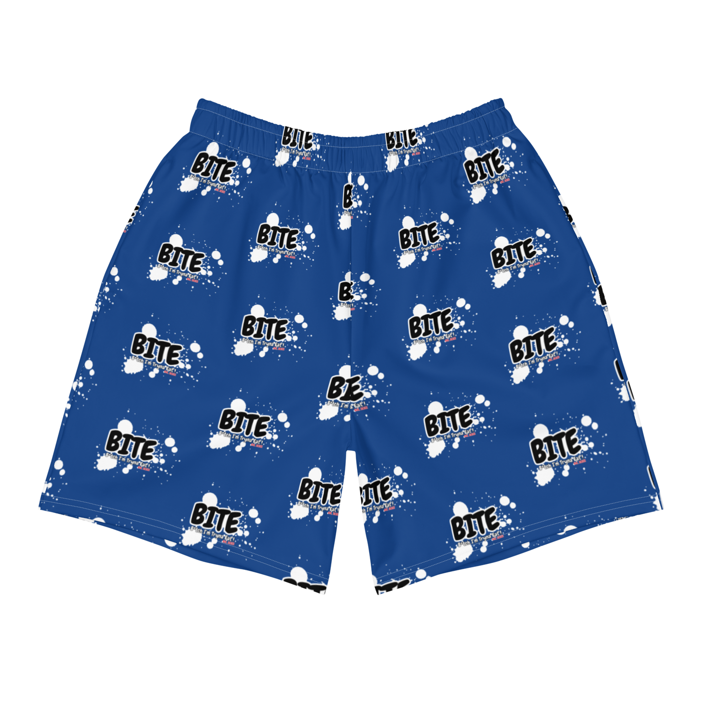 Bite Summer Splash Men's Recycled Athletic Shorts