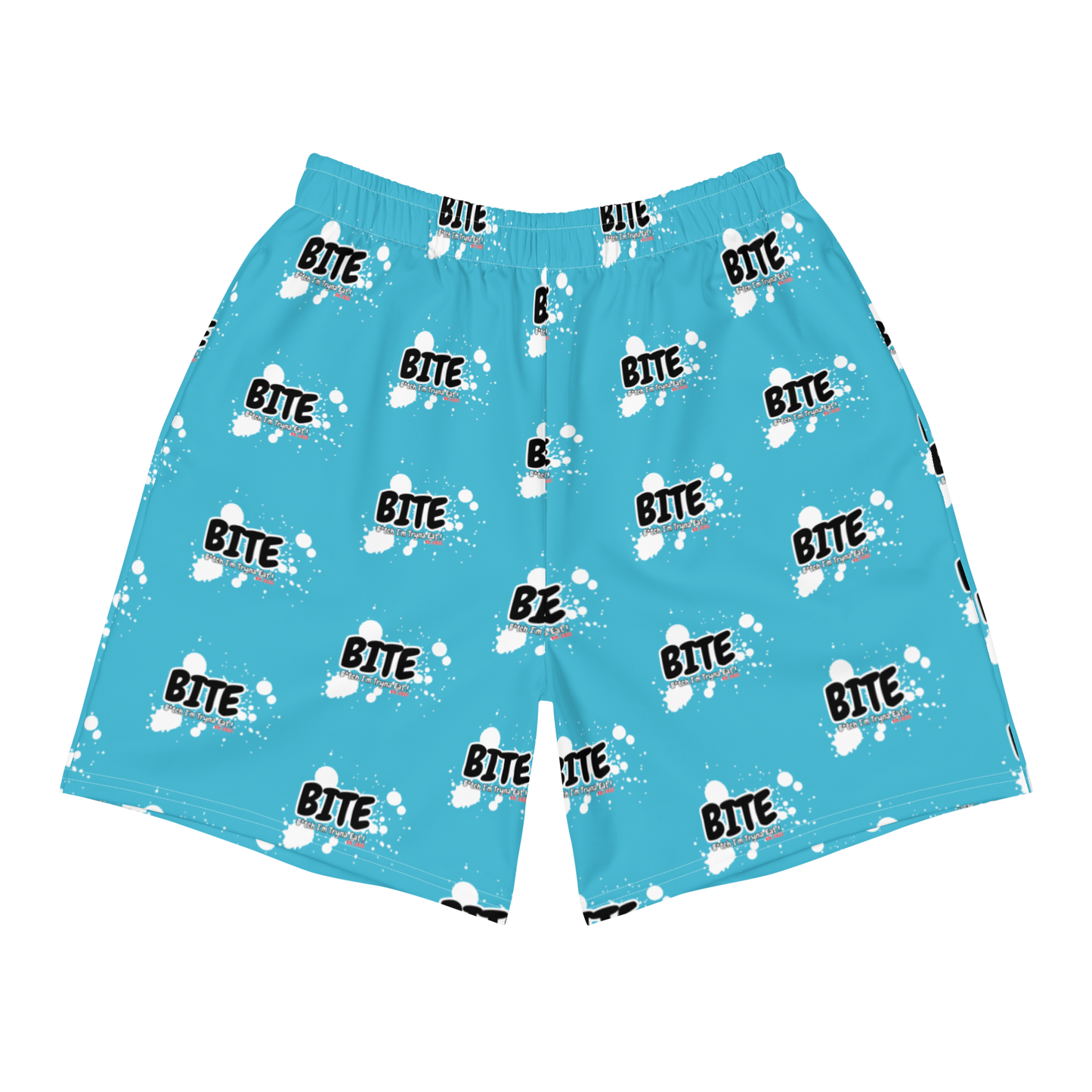 Bite Summer Splash Men's Recycled Athletic Shorts