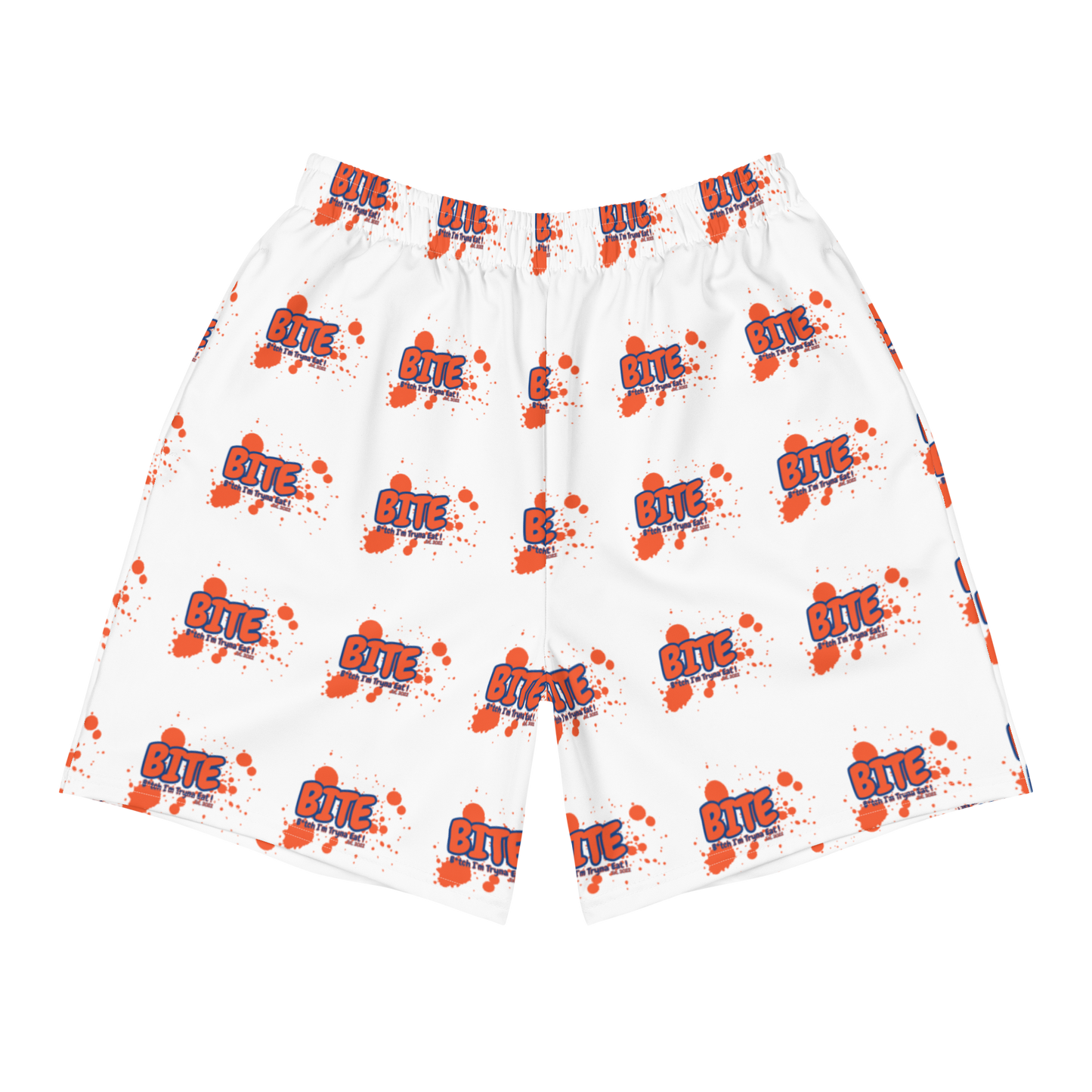 Bite Summer Splash Men's Recycled Athletic Shorts