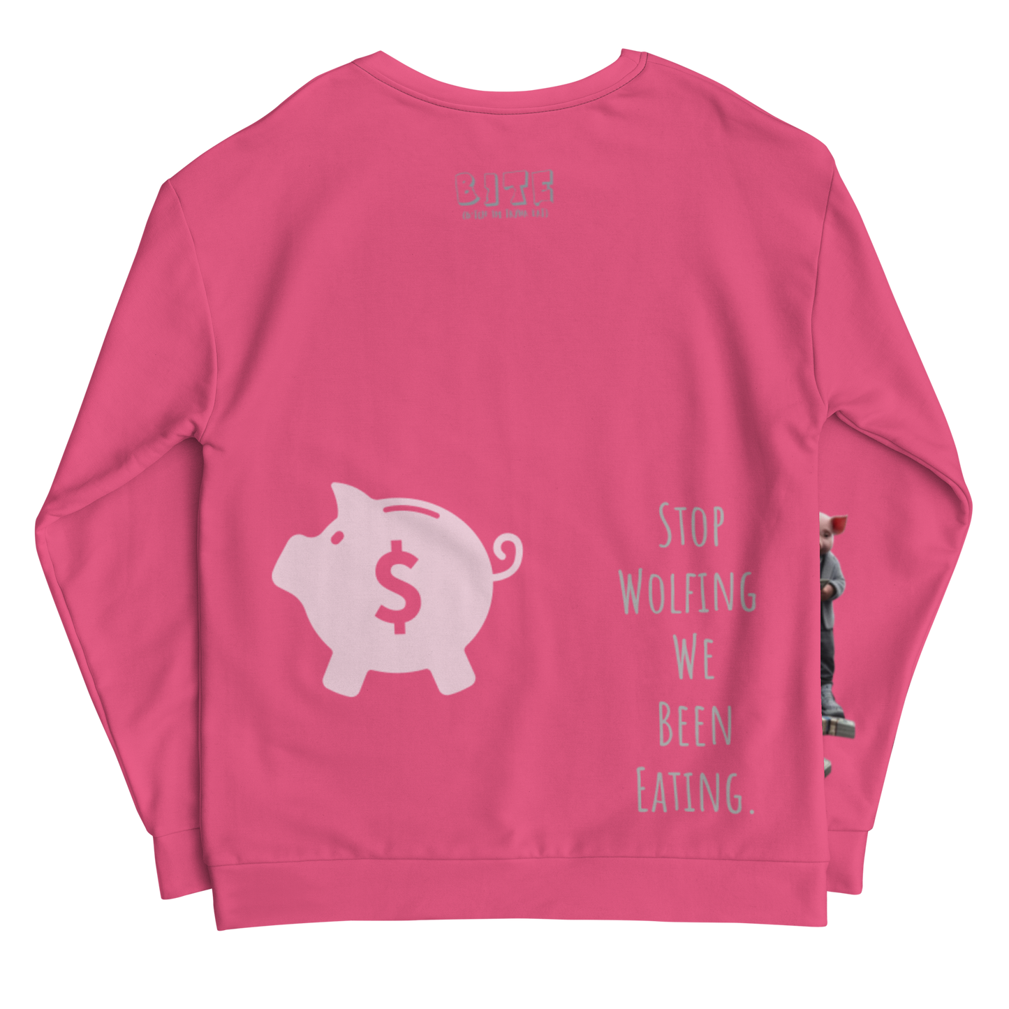 Bite Winter Cartoon Unisex Sweatshirt