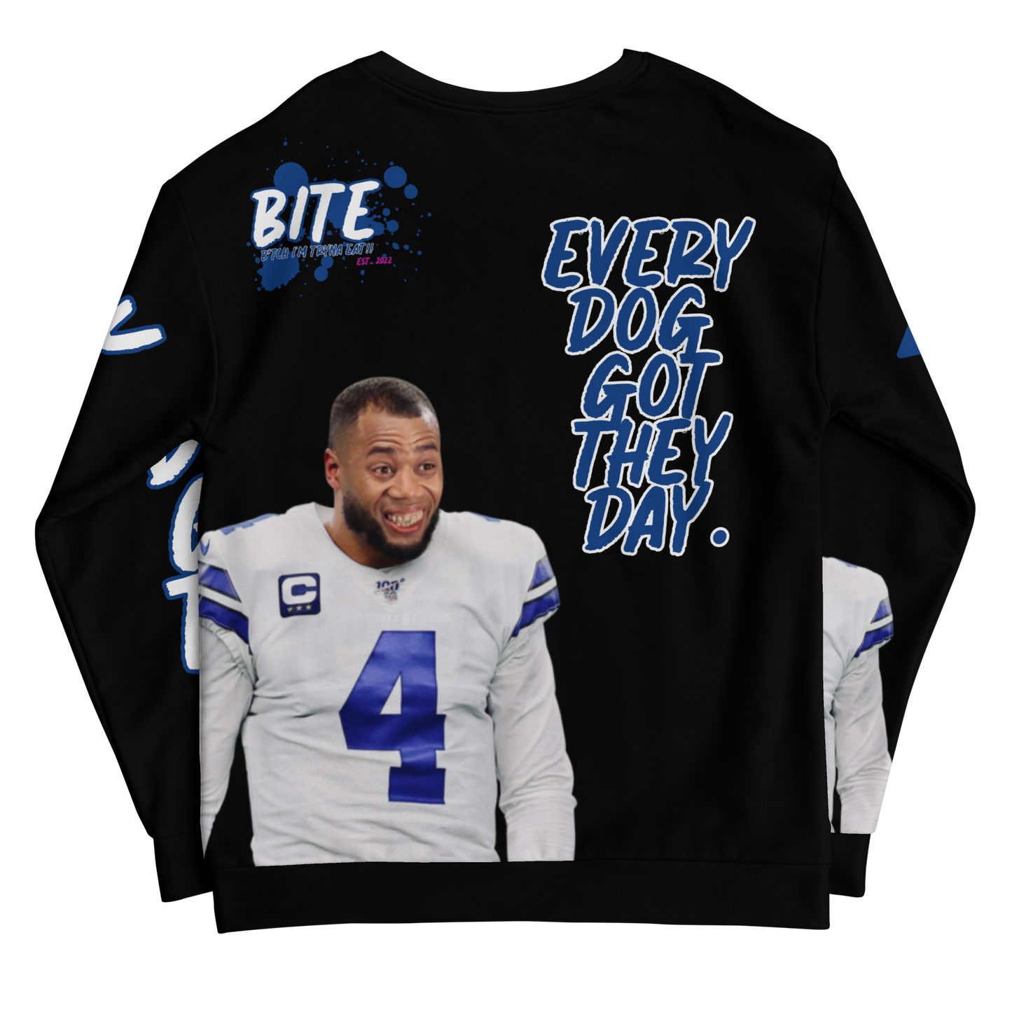 Bite Winter Cartoon Unisex Sweatshirt