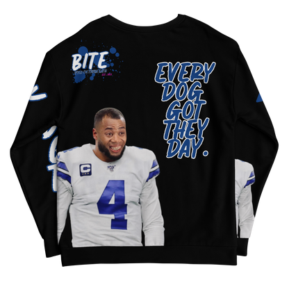 Bite Winter Cartoon Unisex Sweatshirt