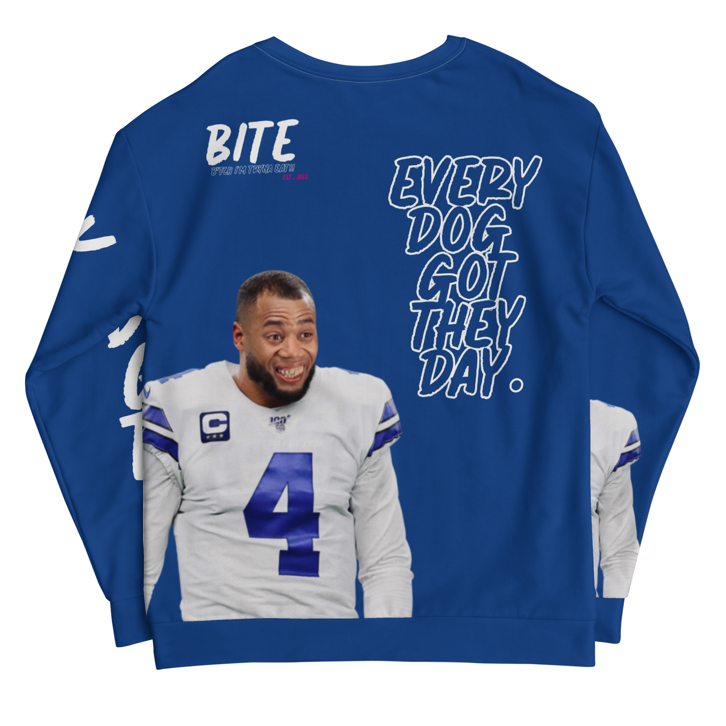 Bite Winter Cartoon Unisex Sweatshirt