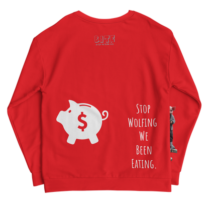 Bite Winter Cartoon Unisex Sweatshirt