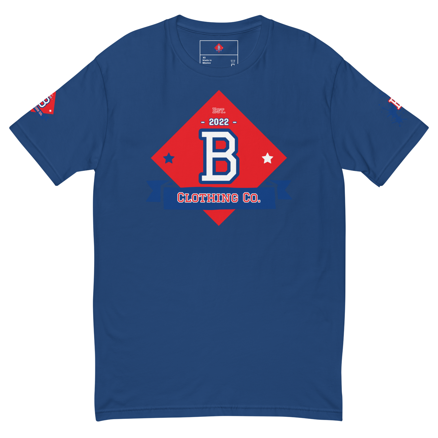 Bite Summer Baseball Logo Short Sleeve T-shirt