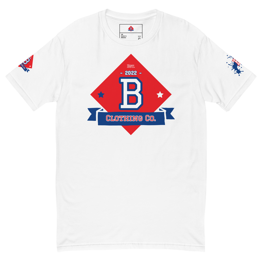 Bite Summer Baseball Logo Short Sleeve T-shirt