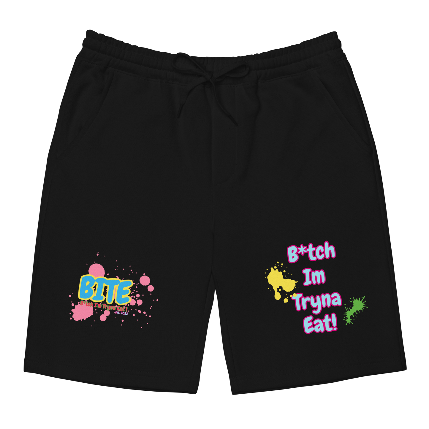 Bite Summer Splash fleece shorts