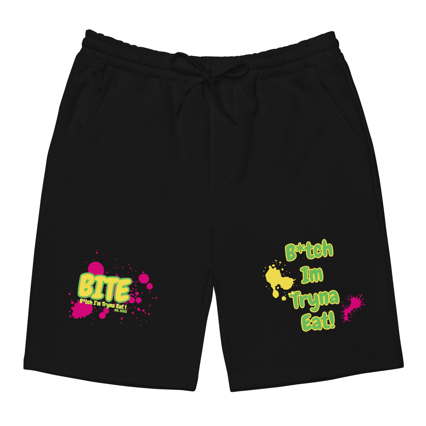 Bite Summer Slash fleece shorts