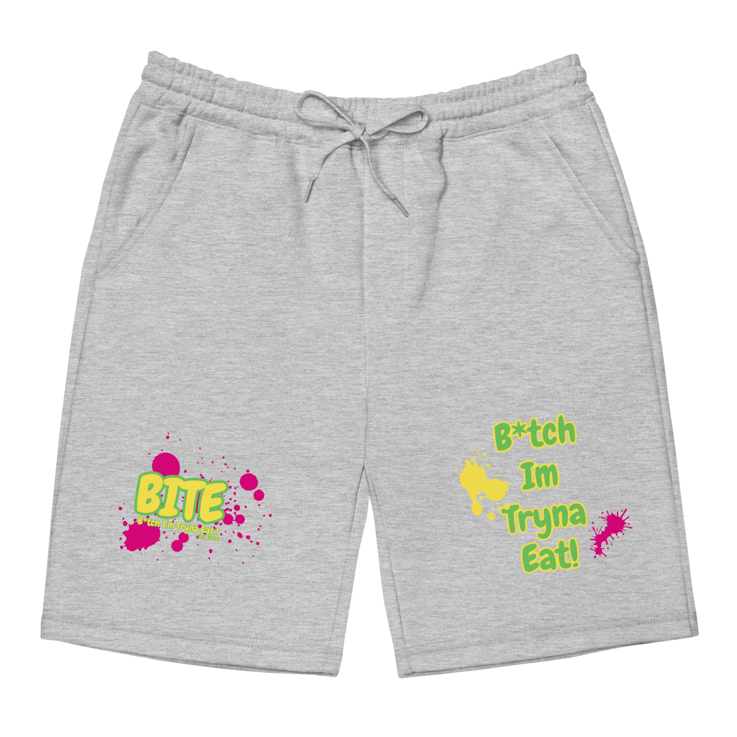 Bite Summer Slash fleece shorts