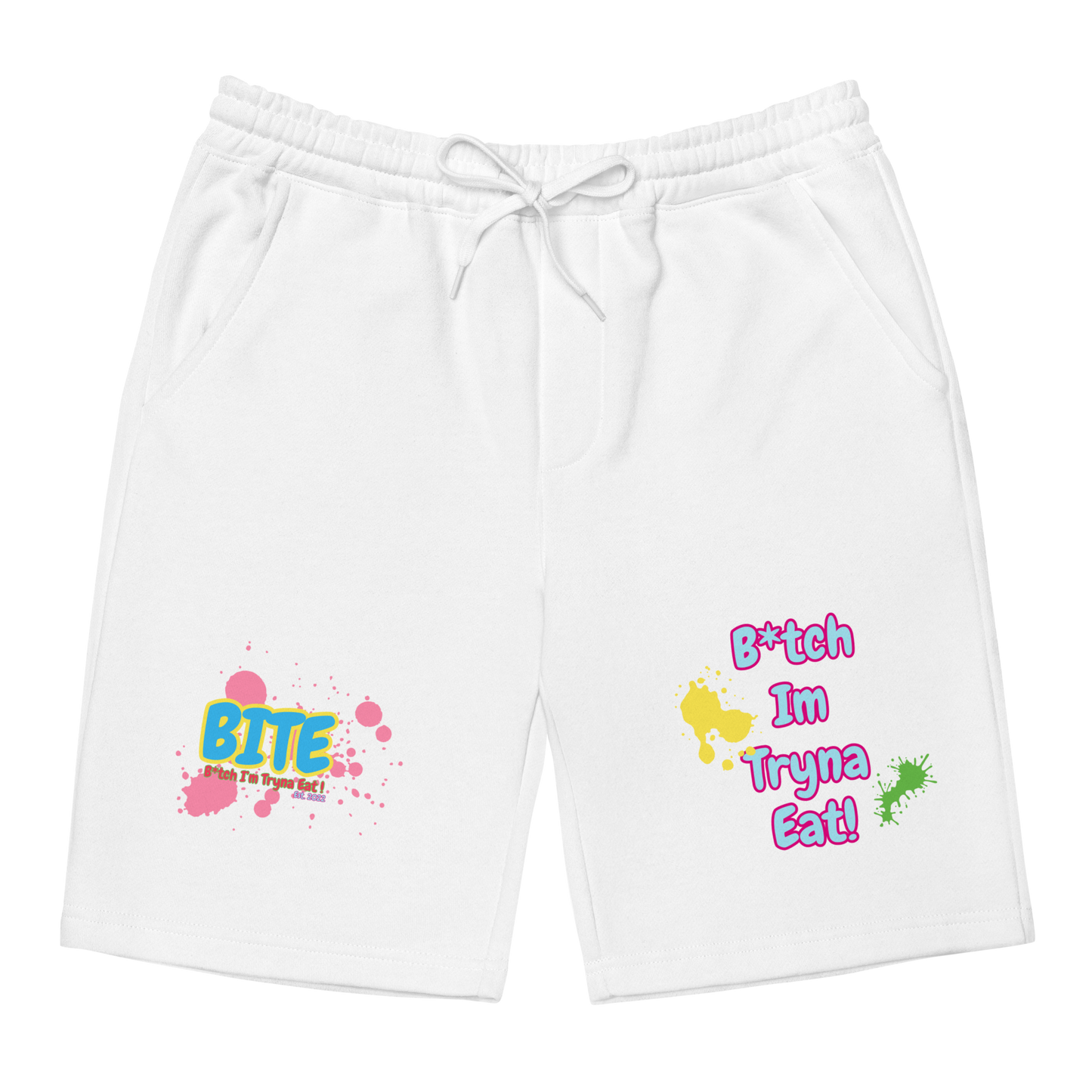 Bite Summer Splash fleece shorts