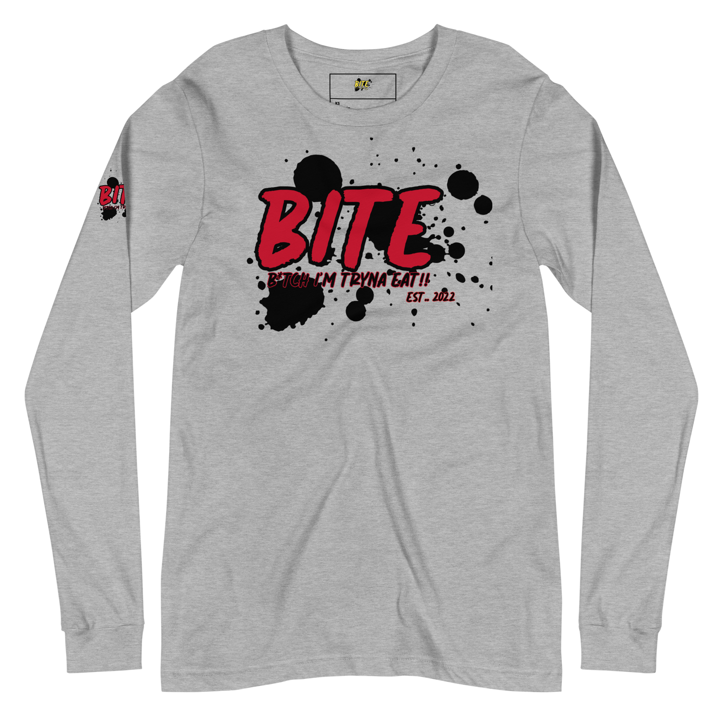 Bite Winter Splash Unisex Long Sleeve Tee