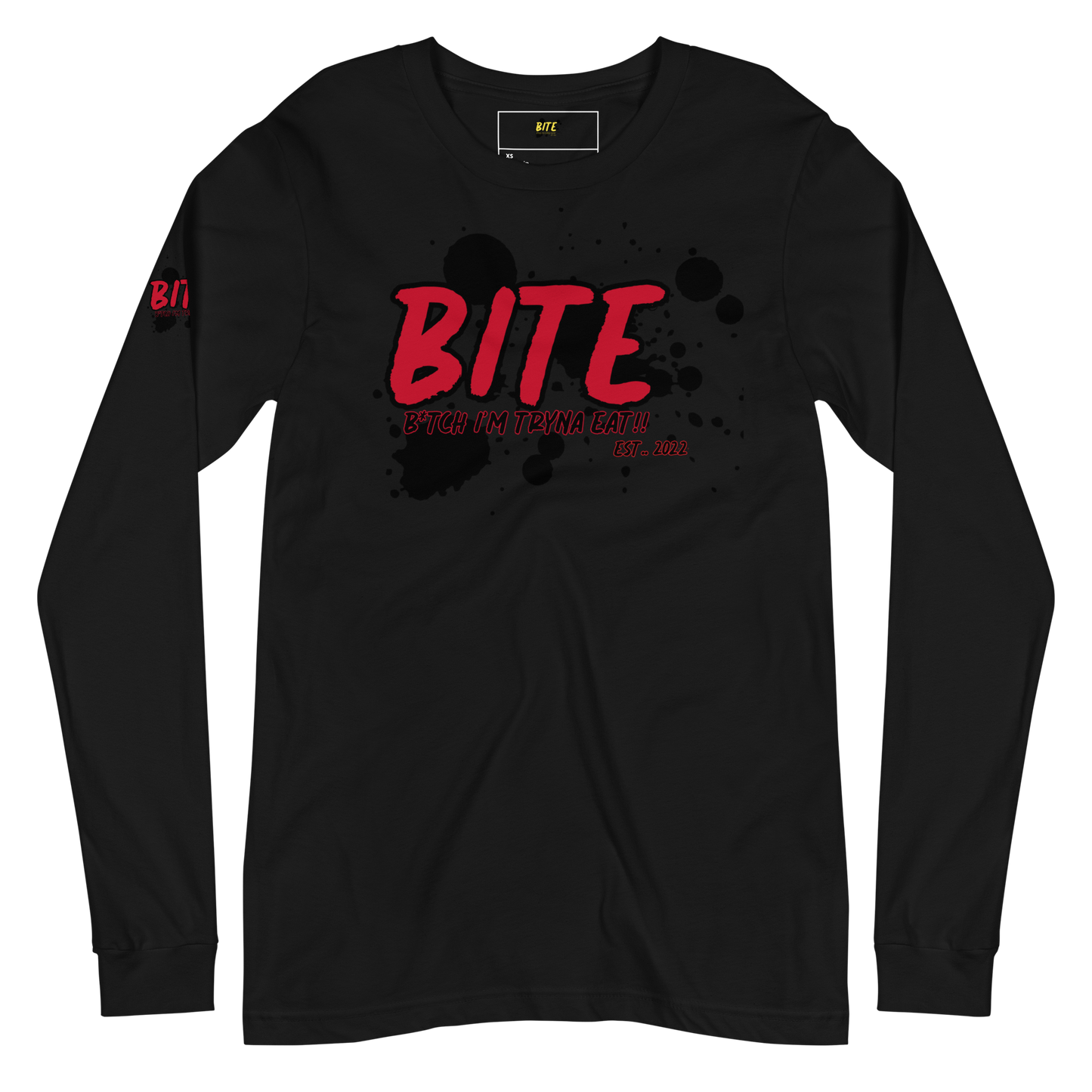 Bite Winter Splash Unisex Long Sleeve Tee