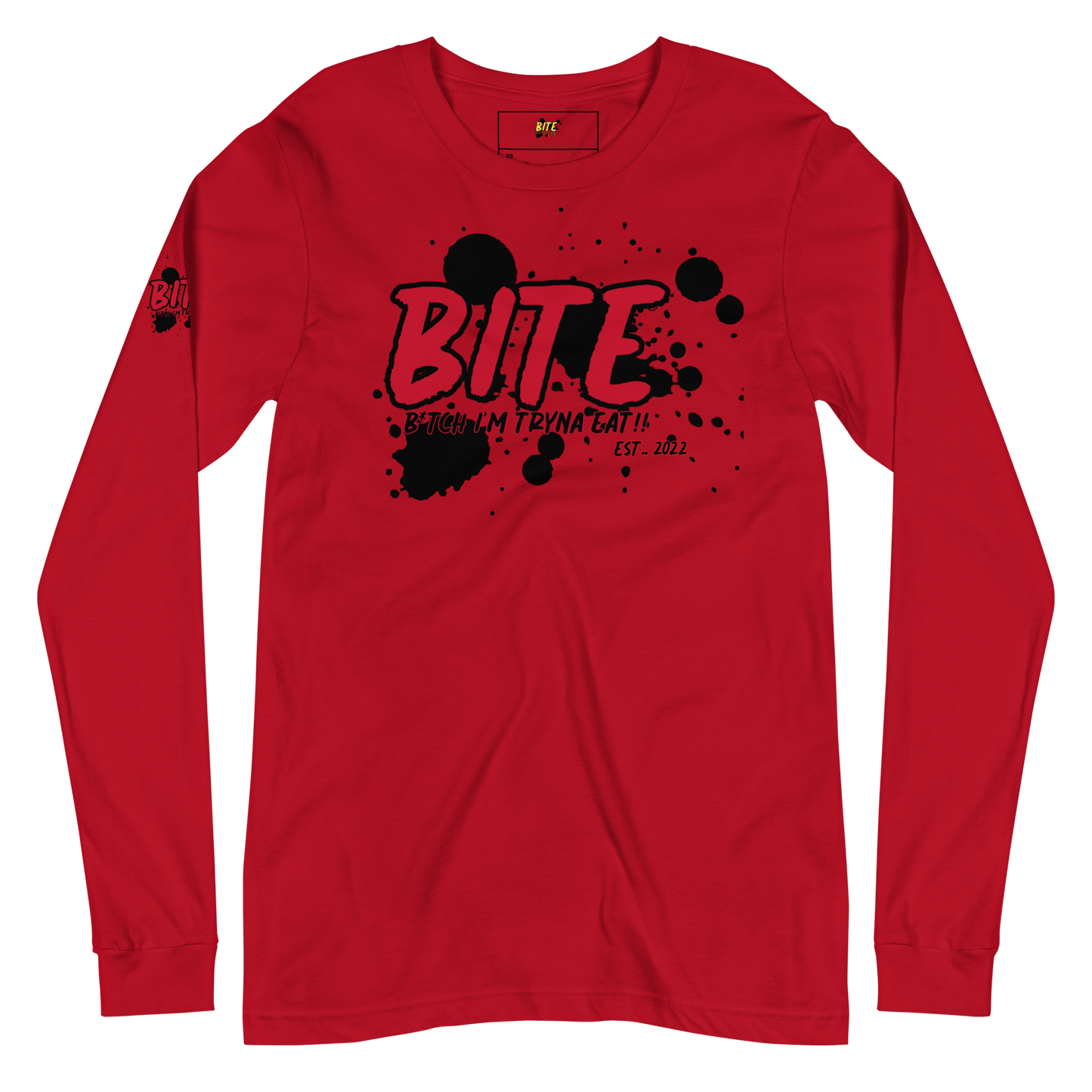 Bite Winter Splash Unisex Long Sleeve Tee