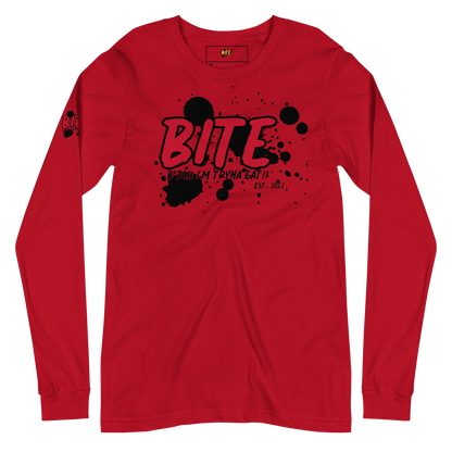 Bite Winter Splash Unisex Long Sleeve Tee