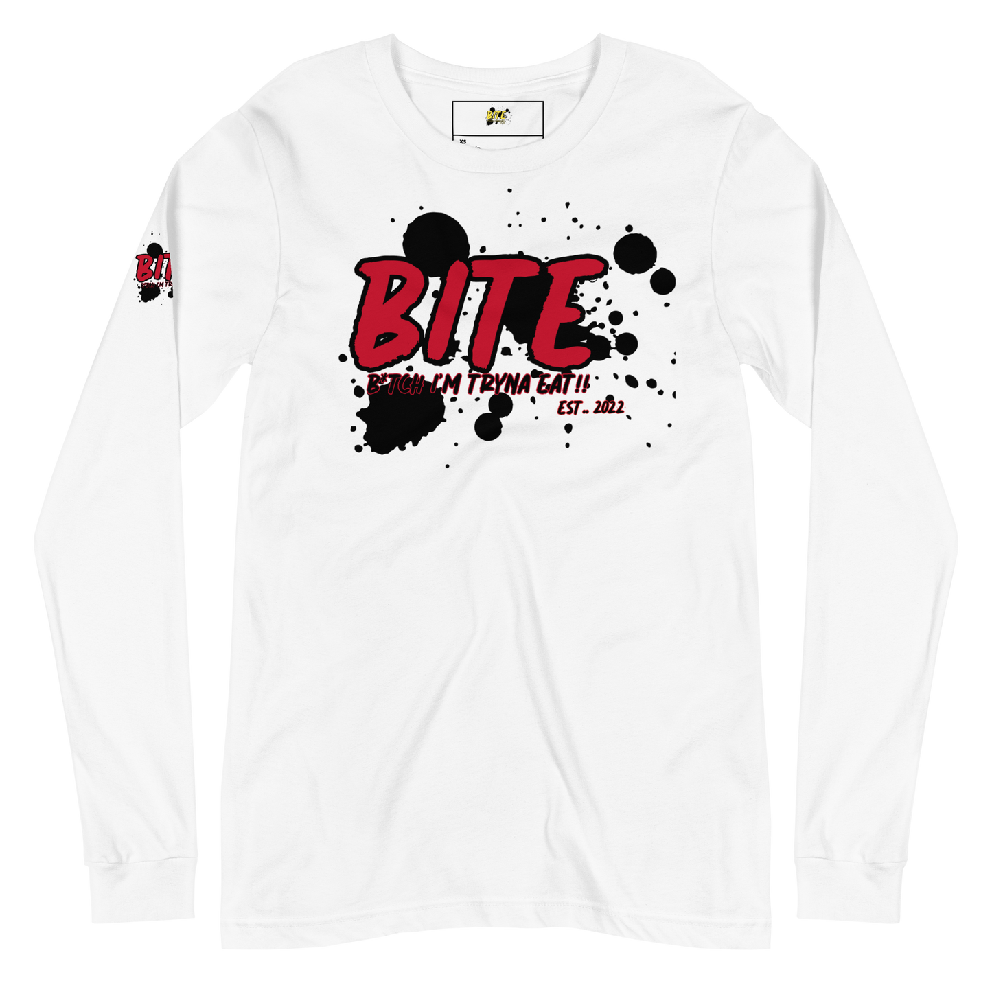 Bite Winter Splash Unisex Long Sleeve Tee