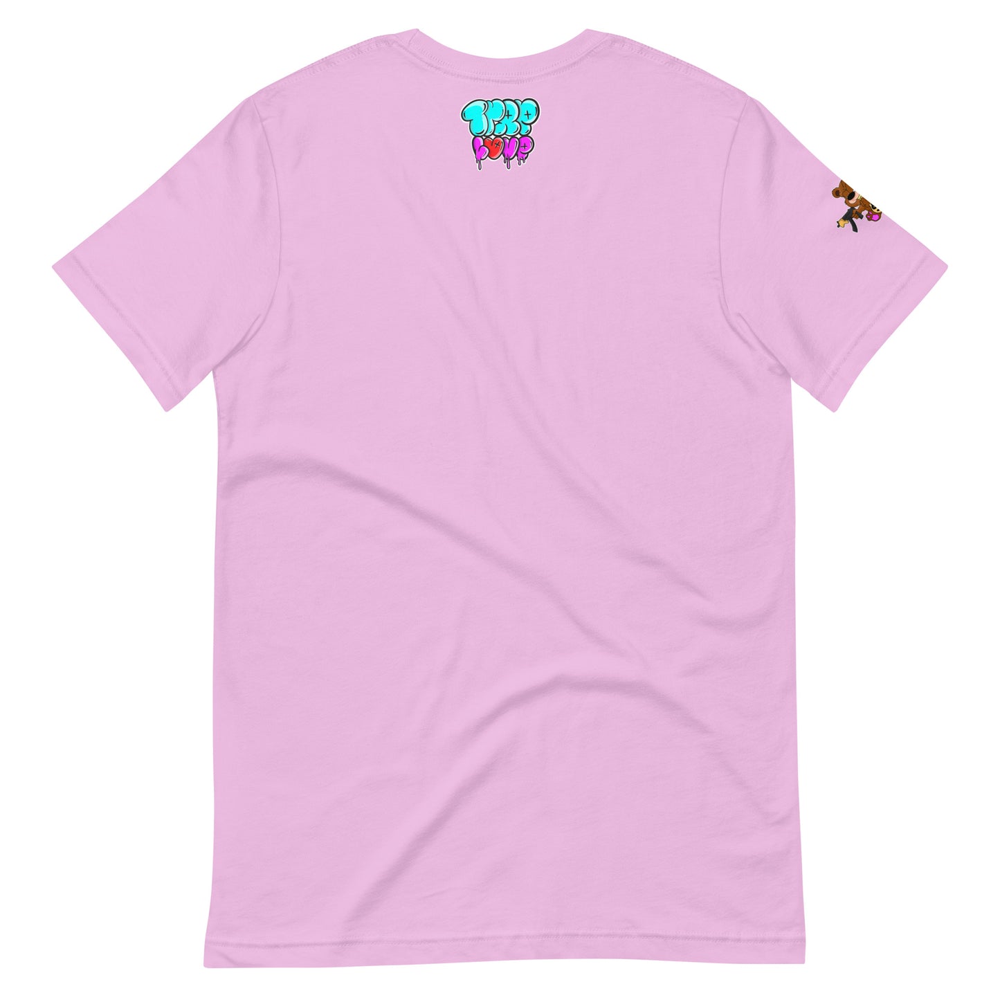 Trap Love Bear Unisex Fitted  t-shirt