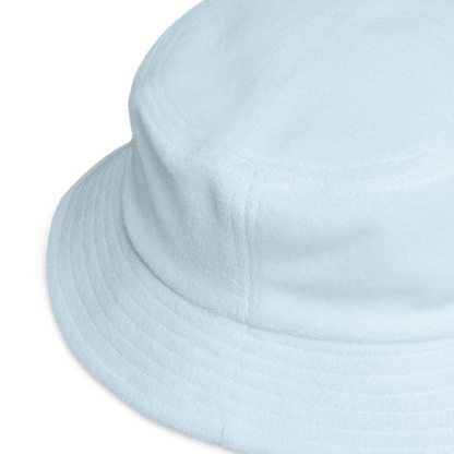 Bite Summer Baseball Logo Unstructured terry cloth bucket hat