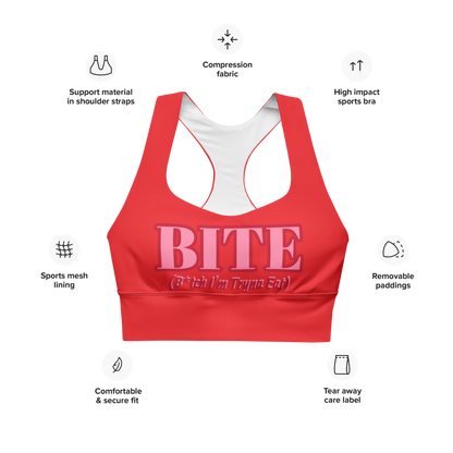 Bite Girlz Longline sports bra