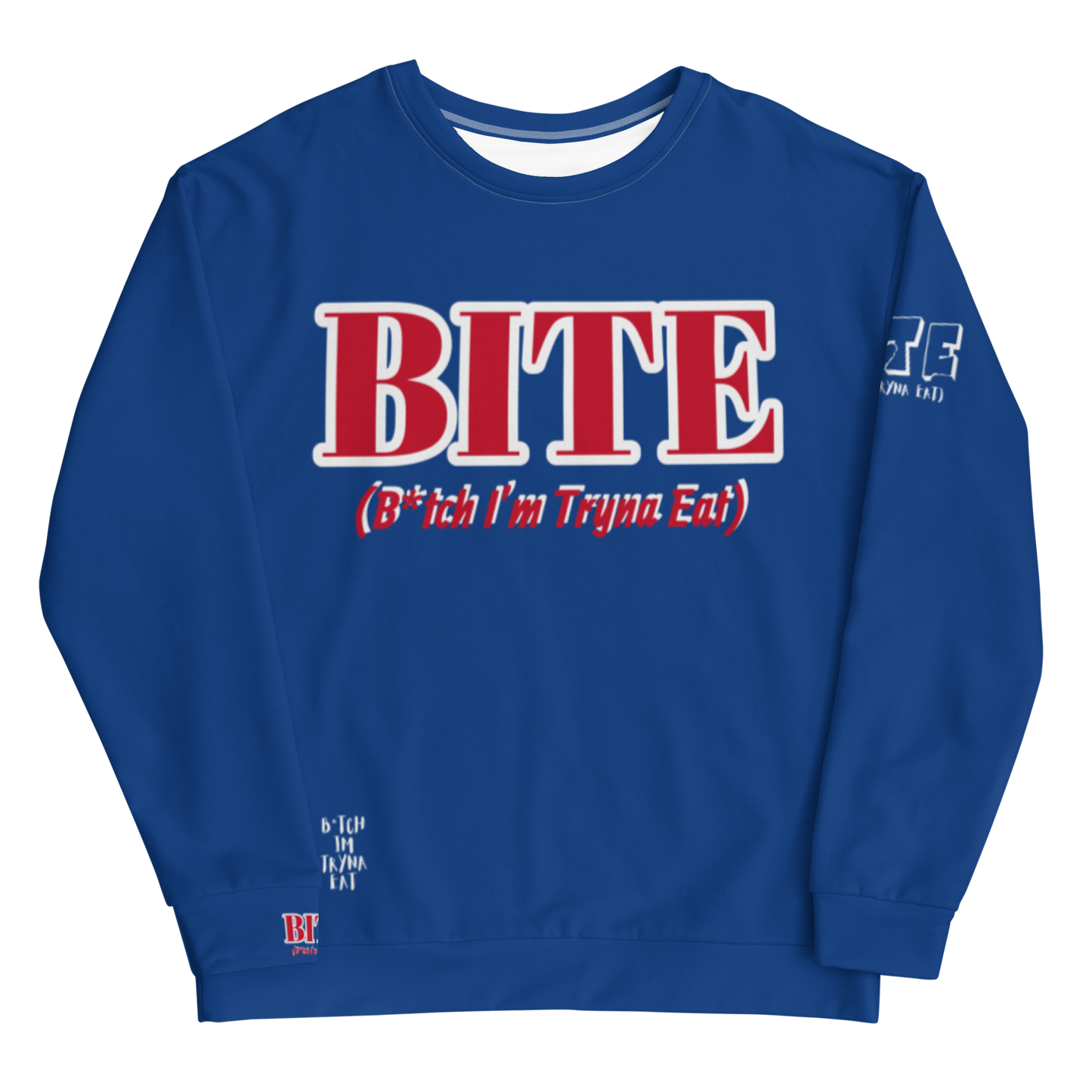 Bite Clothing Co All Over Print Unisex Sweatshirt