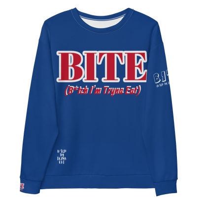 Bite Clothing Co All Over Print Unisex Sweatshirt