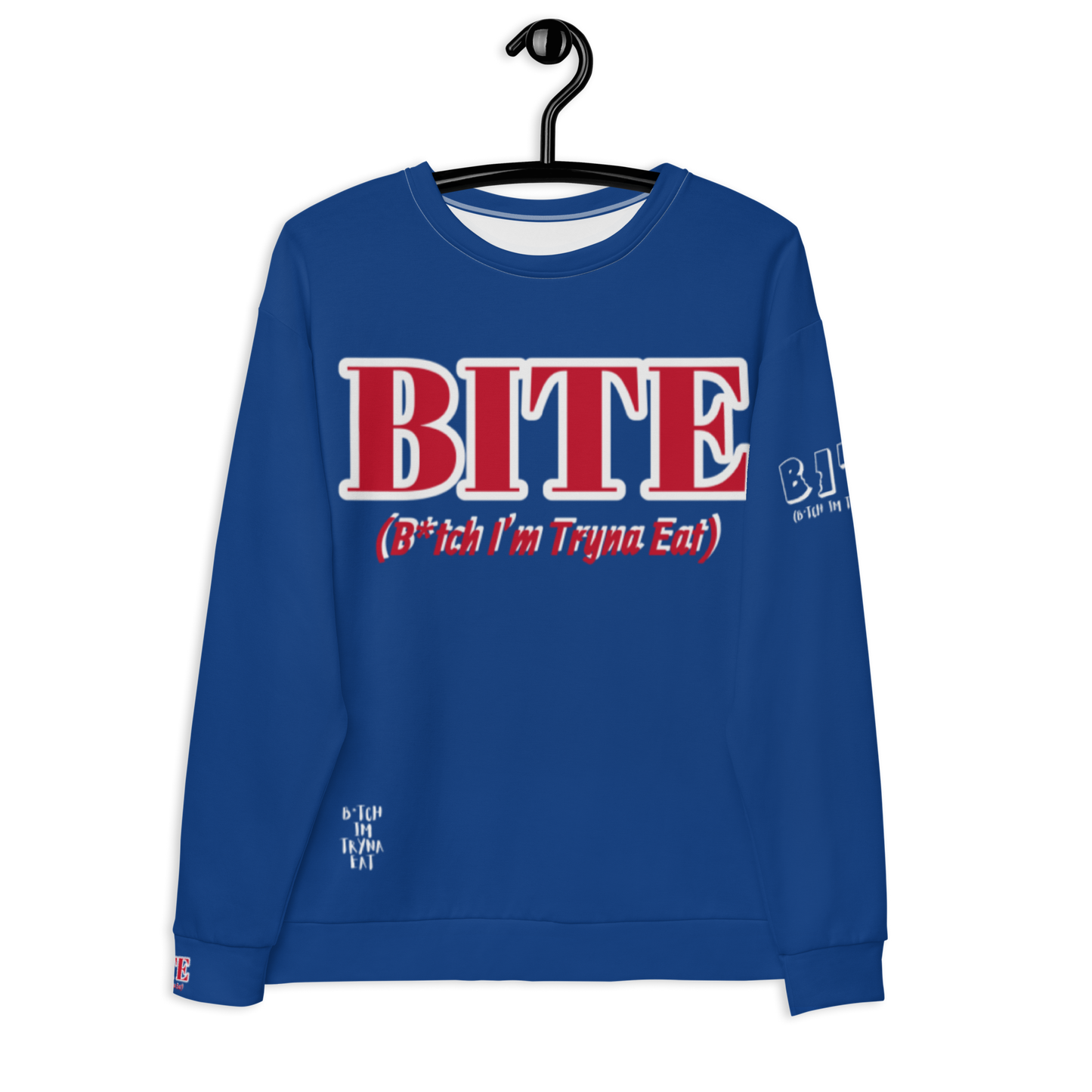 Bite Clothing Co All Over Print Unisex Sweatshirt