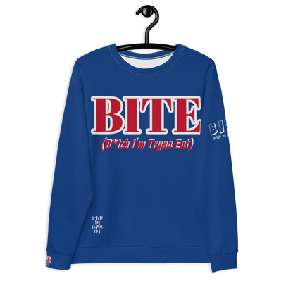 Bite Clothing Co All Over Print Unisex Sweatshirt