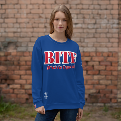 Bite Clothing Co All Over Print Unisex Sweatshirt