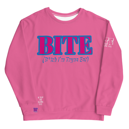 Bite Clothing Co All Over Print Unisex Sweatshirt