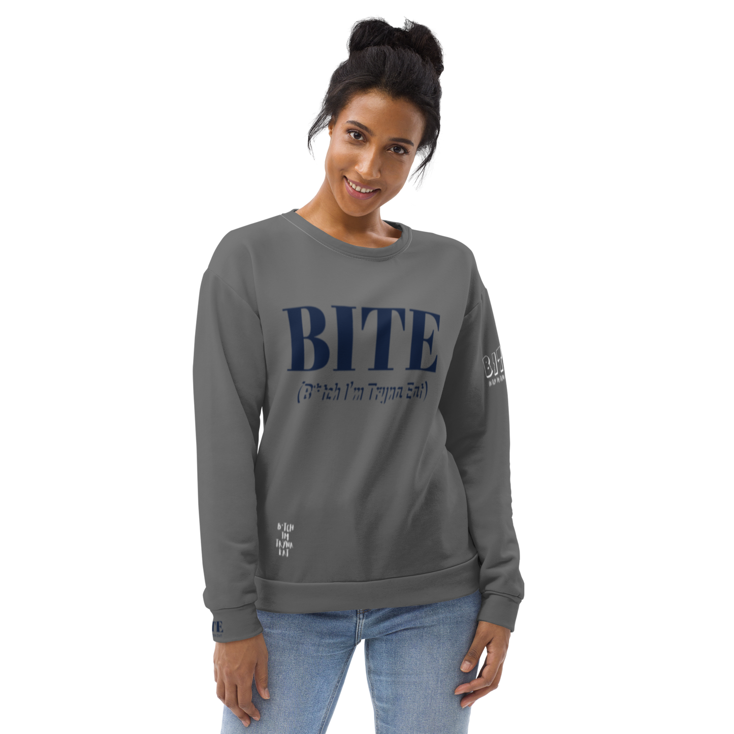 Bite Clothing Co All Over Print Unisex Sweatshirt