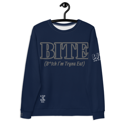 Bite Clothing Co All Over Print Unisex Sweatshirt