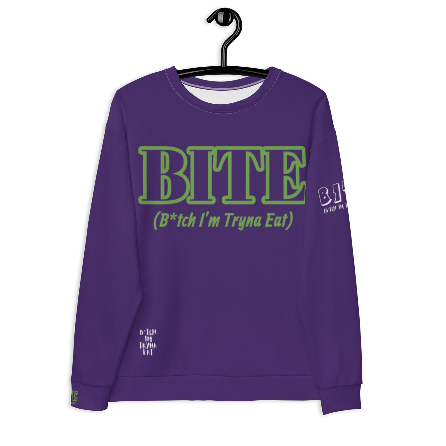 Bite Clothing Co All Over Print Unisex Sweatshirt