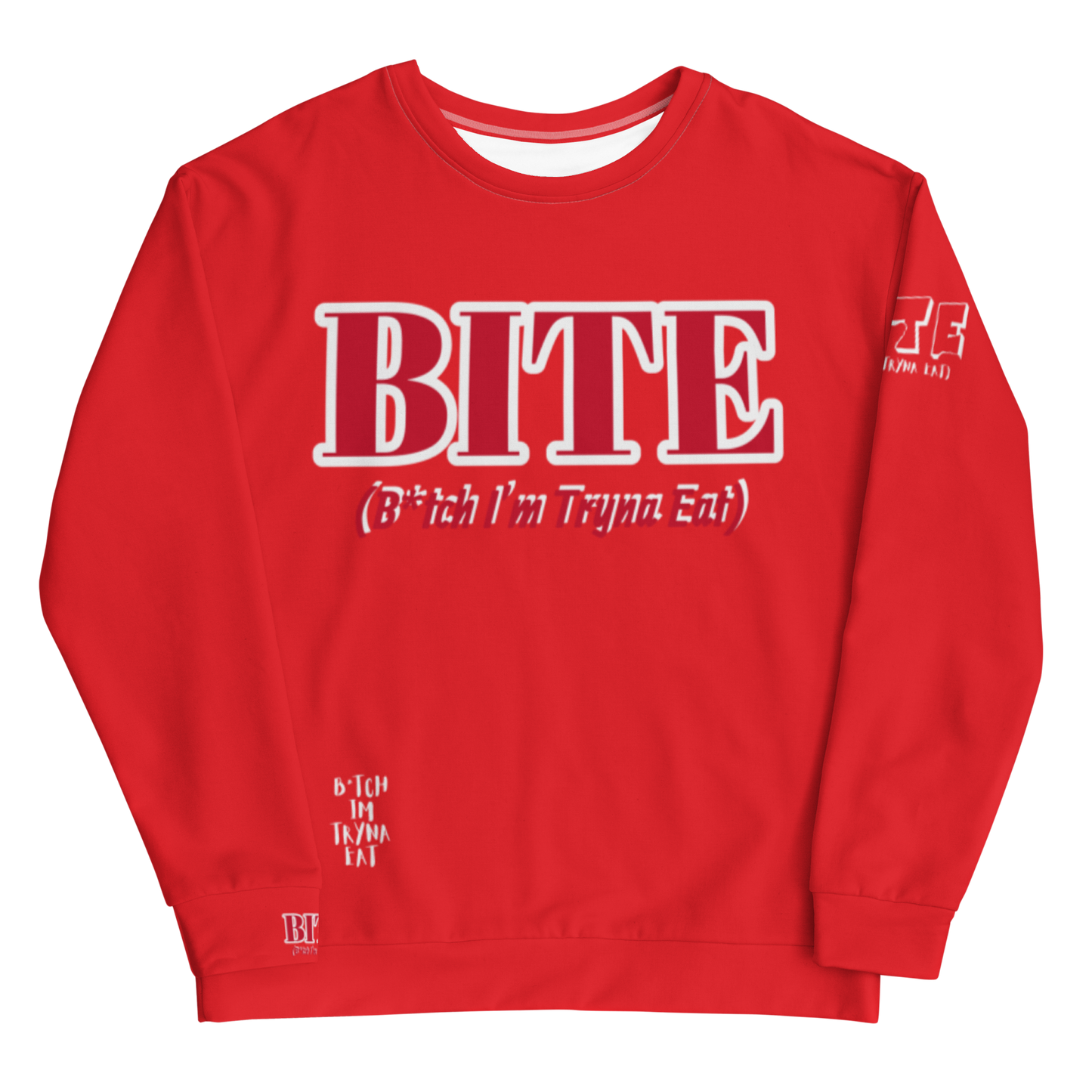 Bite Clothing Co All Over Print Unisex Sweatshirt