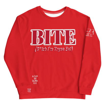 Bite Clothing Co All Over Print Unisex Sweatshirt