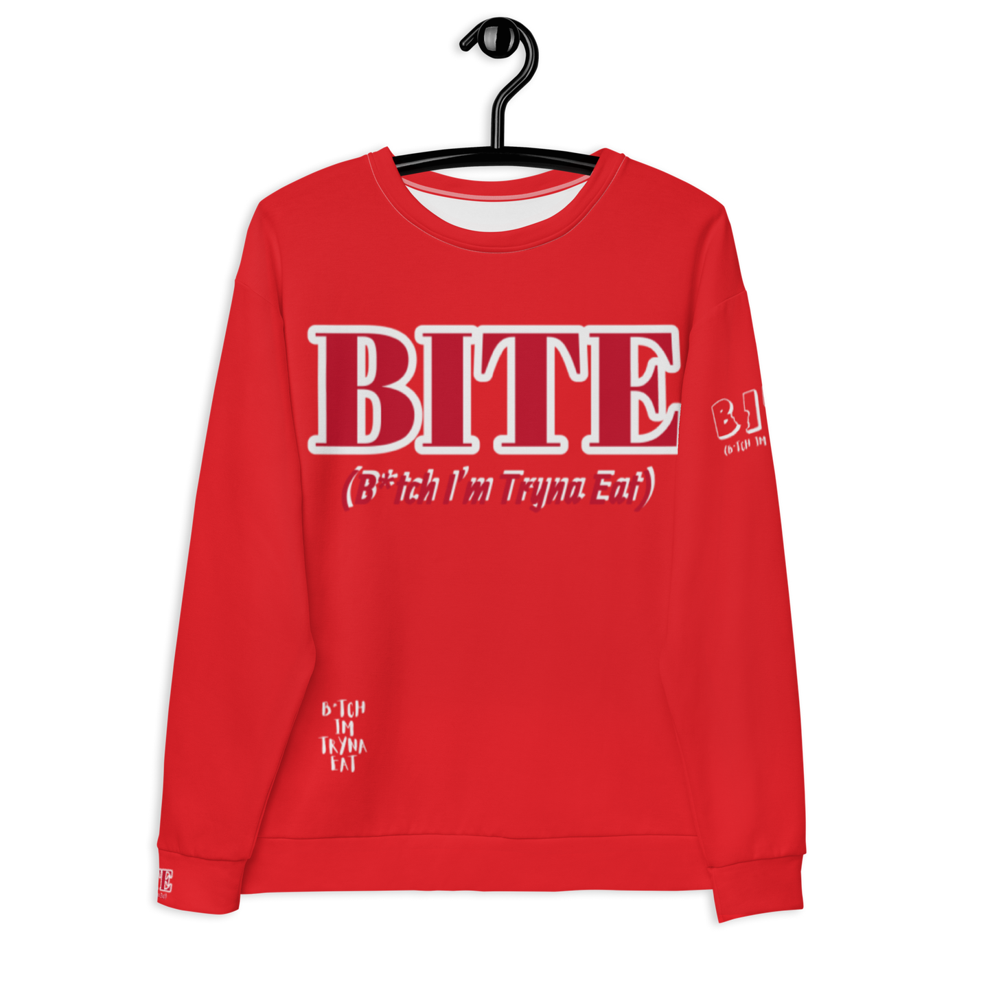 Bite Clothing Co All Over Print Unisex Sweatshirt