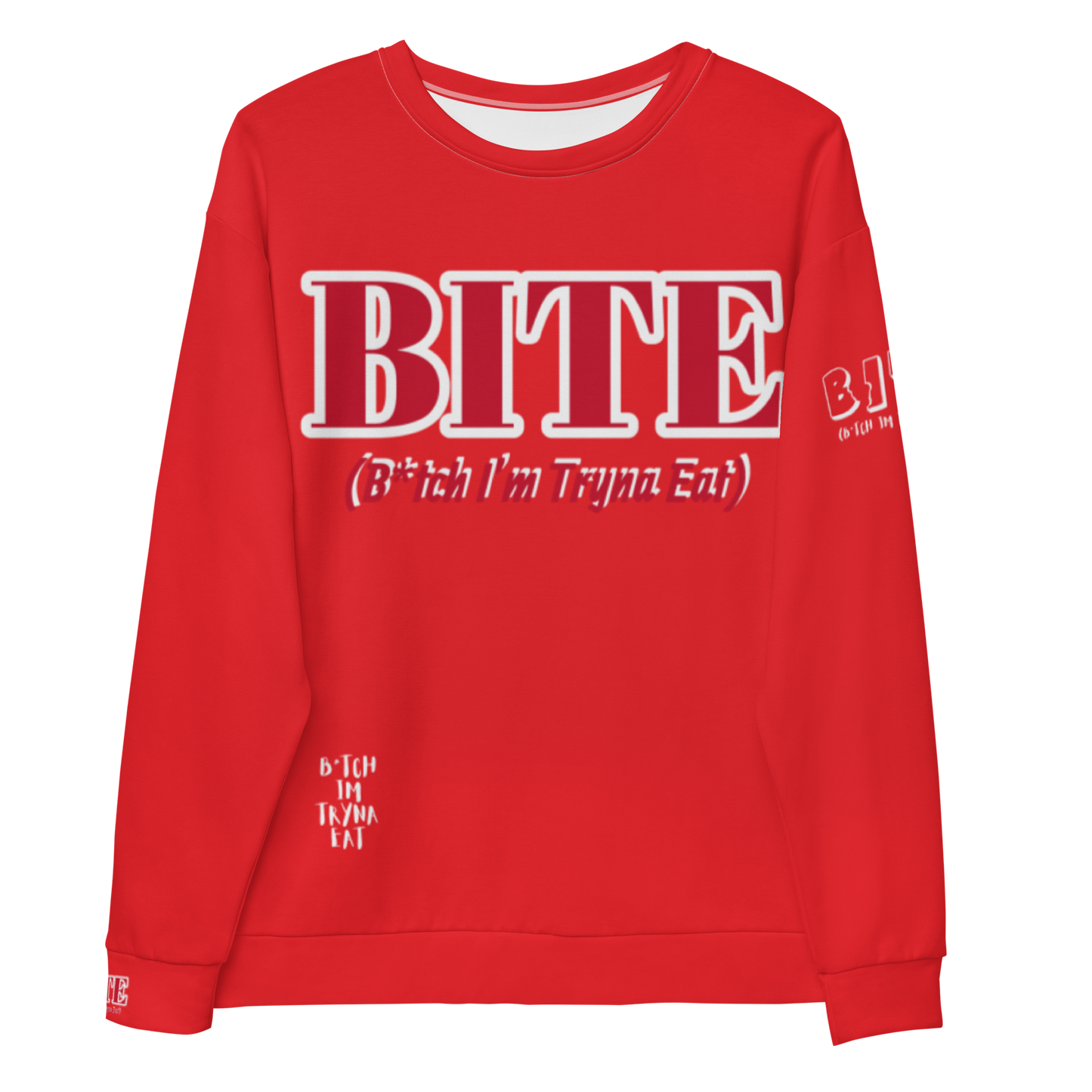 Bite Clothing Co All Over Print Unisex Sweatshirt