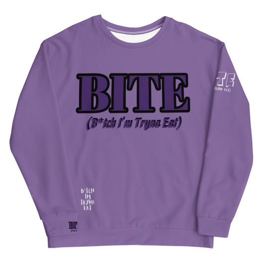 Bite Clothing Co All Over Print Unisex Sweatshirt