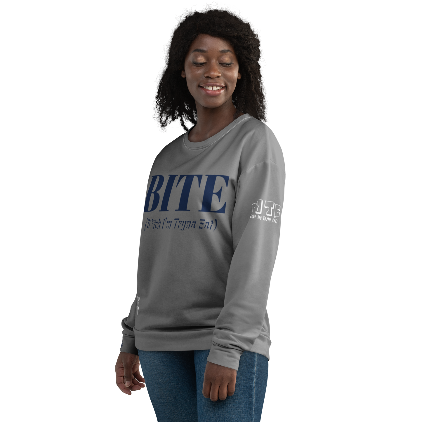 Bite Clothing Co All Over Print Unisex Sweatshirt