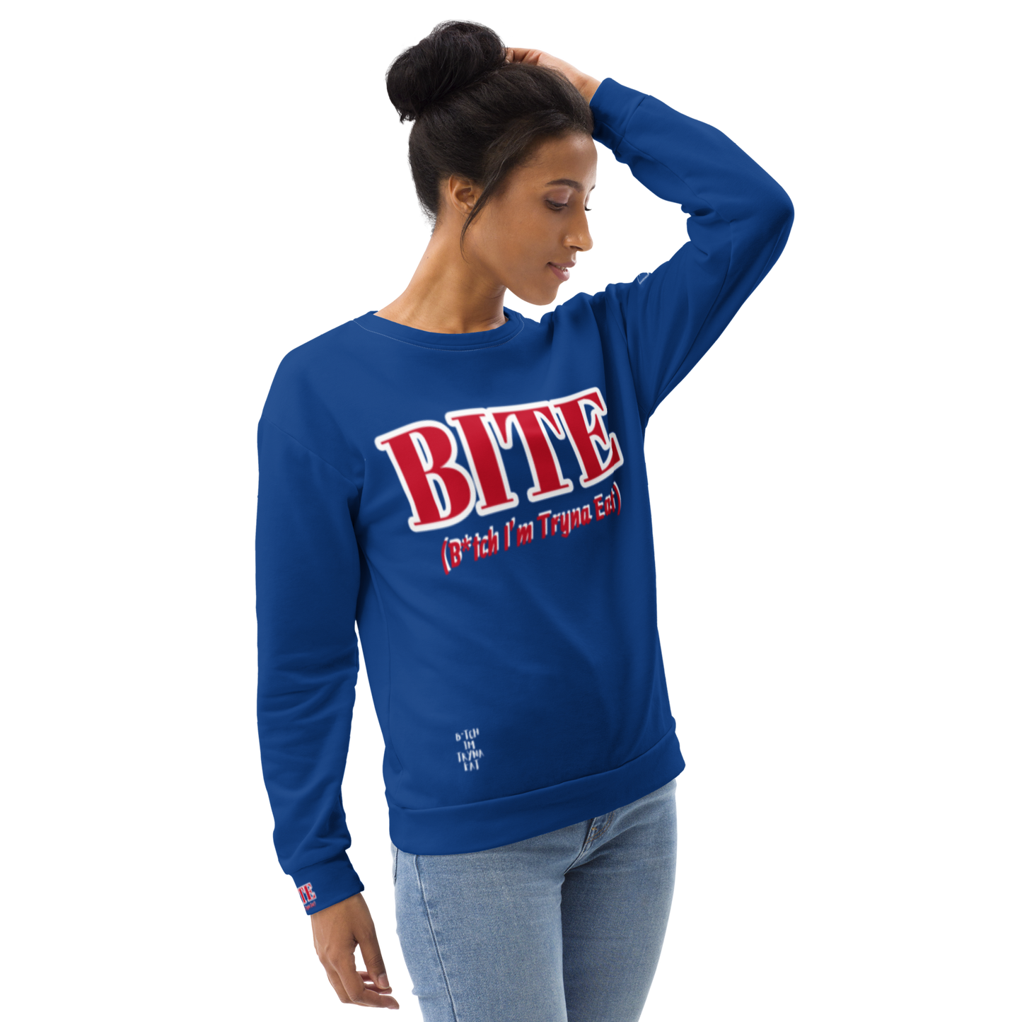 Bite Clothing Co All Over Print Unisex Sweatshirt