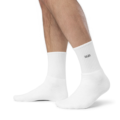 Bite Clothing Co Black Plain Jane “Embroidered socks”