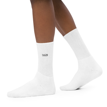 Bite Clothing Co Black Plain Jane “Embroidered socks”