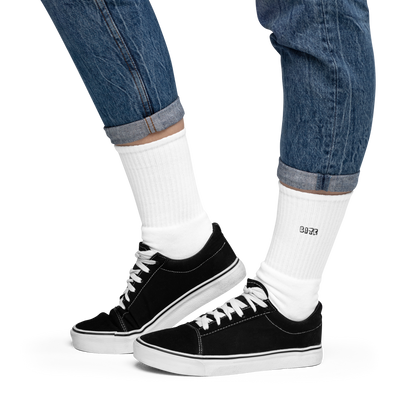 Bite Clothing Co Black Plain Jane “Embroidered socks”