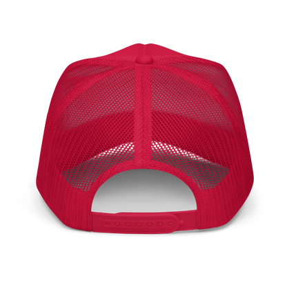 Bite Explicit Red Logo Foam Trucker Cap