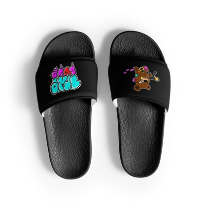 Trap Love Bear Men’s slides