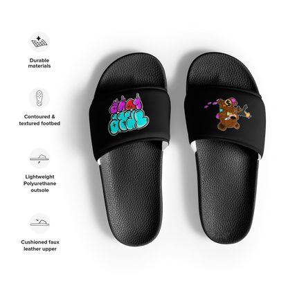 Trap Love Bear Men’s slides